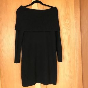 NWT loft off shoulder sweater dress